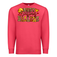 Cardinal busy raising ballers softball Premium Sweatshirt - Jasminsmagicworld