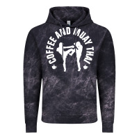 Cloud Black caffè e muay thai divertente Vintage Hoodie - artisFamous