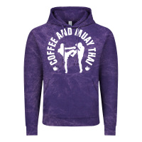 Cloud Purple caffè e muay thai divertente Vintage Hoodie - artisFamous
