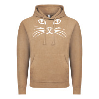 Vintage Coffee cat face Vintage Hoodie - artisFamous