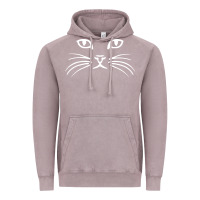 Vintage Zinc cat face Vintage Hoodie - artisFamous