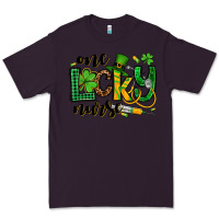Plum St. Patrick's Day One lucky Nurse Premium Tee - OliviaCreatesArt