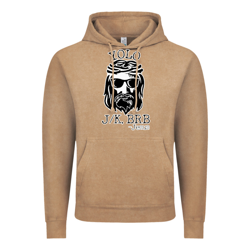 Funny Jesus Easter Yolo Jk Brb Vintage Hoodie by artisFamous | Teevron