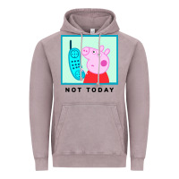 Vintage Zinc peppa pig not today Vintage Hoodie - artisFamous