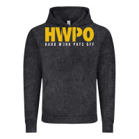 Vintage Black HWPO - HARD WORK PAYS OFF Vintage Hoodie - artisFamous