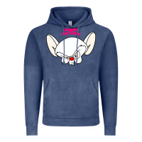 Vintage Denim pinky and the brain big face Vintage Hoodie - artisFamous
