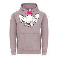 Vintage Zinc pinky and the brain big face Vintage Hoodie - artisFamous