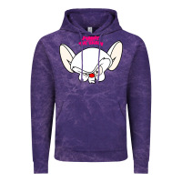 Cloud Purple pinky and the brain big face Vintage Hoodie - artisFamous