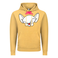 Vintage Mustard pinky and the brain big face Vintage Hoodie - artisFamous