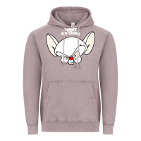 Vintage Zinc pinky and the brain big face Vintage Hoodie - artisFamous