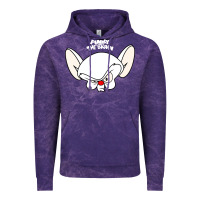 Cloud Purple pinky and the brain big face Vintage Hoodie - artisFamous