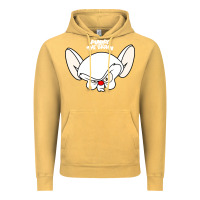 Vintage Mustard pinky and the brain big face Vintage Hoodie - artisFamous