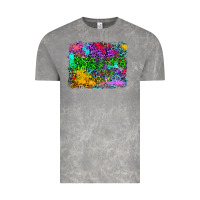 Cloud Rock colorful leopard background Vintage Tee - RanaPortraitStore