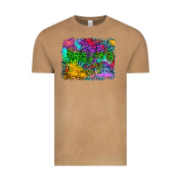 Vintage Camel colorful leopard background Vintage Tee - RanaPortraitStore