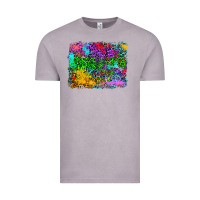 Vintage Zinc colorful leopard background Vintage Tee - RanaPortraitStore