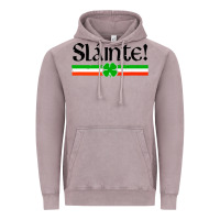 Vintage Zinc slainte shirt irish cheers toast shamrock Vintage Hoodie - artisFamous