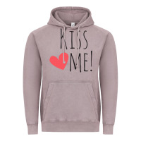 Vintage Zinc Kiss Me Vintage Hoodie - artisFamous