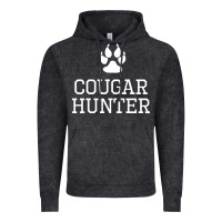 Vintage Black cougar hunter Vintage Hoodie - artisFamous