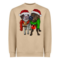 Mushroom two christmas heifers Heavyweight Sweatshirt - RanaPortraitStore