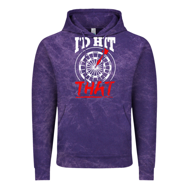 I'd Hit That Darts Vintage Hoodie by artisFamous | Teevron