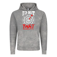 Cloud Rock i'd hit that darts Vintage Hoodie - artisFamous