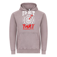 Vintage Zinc i'd hit that darts Vintage Hoodie - artisFamous