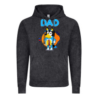 Vintage Black bluey dad lover forever Vintage Hoodie - artisFamous