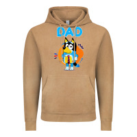 Vintage Camel bluey dad lover forever Vintage Hoodie - artisFamous