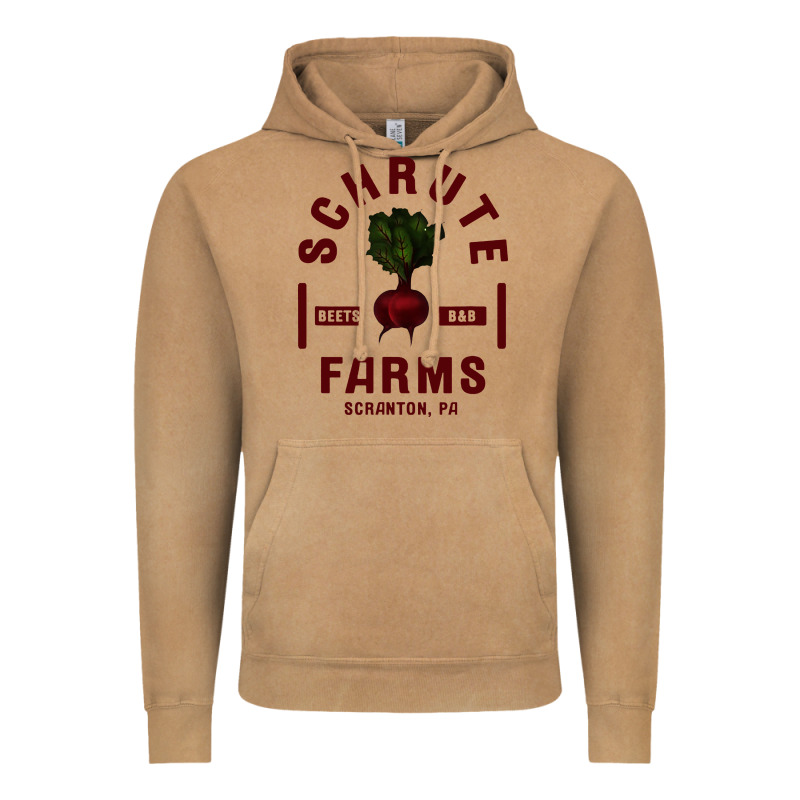 The Office Schrute Farms Premium Vintage Hoodie by artisFamous | Teevron