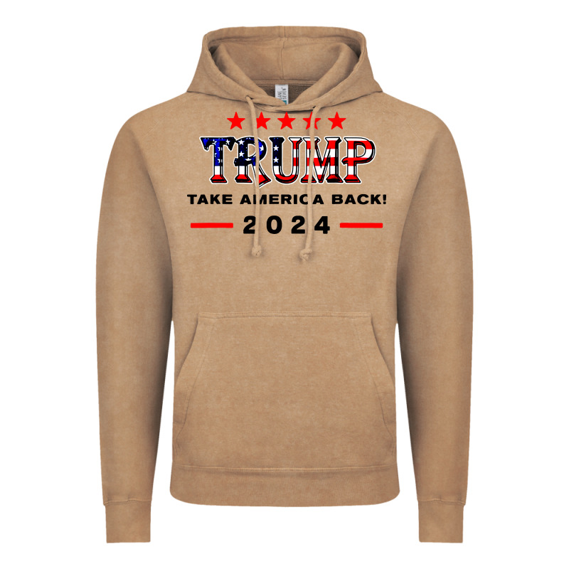 Donald Trump 2024 Take America Back Election Vintage Hoodie by artisFamous | Teevron