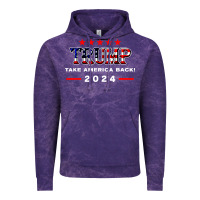 Cloud Purple donald trump 2024 take america back election Vintage Hoodie - artisFamous