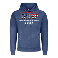 Vintage Denim donald trump 2024 take america back election Vintage Hoodie - artisFamous