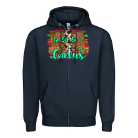 Navy go sit on a cactus Zipper Hoodie - JahusDesignShop