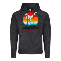 Vintage Black karate girl kick Vintage Hoodie - artisFamous
