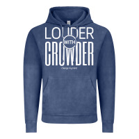 Vintage Denim louder with crowder Vintage Hoodie - artisFamous