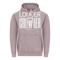 Vintage Zinc louder with crowder Vintage Hoodie - artisFamous