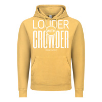 Vintage Mustard louder with crowder Vintage Hoodie - artisFamous