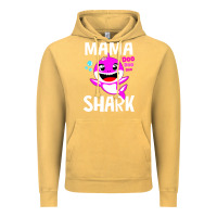 Vintage Mustard mama shark doo doo shirt Vintage Hoodie - artisFamous