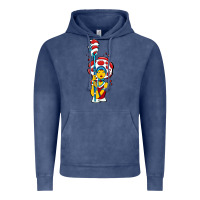 Vintage Denim mushroom Vintage Hoodie - artisFamous