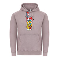 Vintage Zinc mushroom Vintage Hoodie - artisFamous