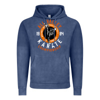 Vintage Denim old school all valley karate championship retro Vintage Hoodie - artisFamous
