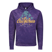 Cloud Purple california malibu beach Vintage Hoodie - artisFamous
