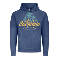 Vintage Denim california malibu beach Vintage Hoodie - artisFamous
