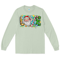 Matcha Love Santa Long Sleeve Tee - CowhideDigitalArt