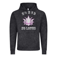 Vintage Black no mud no lotus tee buddha buddhist yoga Vintage Hoodie - artisFamous