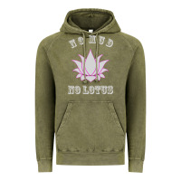 Vintage Olive no mud no lotus tee buddha buddhist yoga Vintage Hoodie - artisFamous