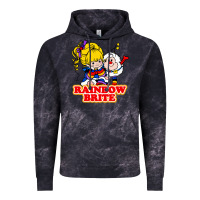 Cloud Black rainbow brite Vintage Hoodie - artisFamous