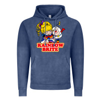 Vintage Denim rainbow brite Vintage Hoodie - artisFamous