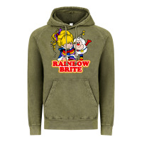Vintage Olive rainbow brite Vintage Hoodie - artisFamous