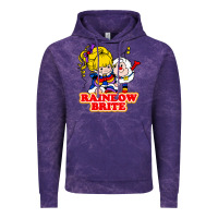 Cloud Purple rainbow brite Vintage Hoodie - artisFamous